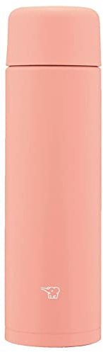 Zojirushi SM-MA35-PM - Botella de agua, rosca, taza de acero inoxidable, sin costuras, bebida directa, 350 ml, rosa dalia