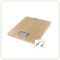 LITTLE BALANCE 8542 Slim Bambou USB-R Kitchen Scales without Battery, USB Rechargeable, Repairable, 5 kg, Real Bamboo