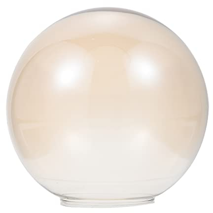 OSALADI Lámpara de Globo de Cristal Reemplazo de Pantalla Lámpara Colgante de Cristal Cubierta de Lámpara de Bola Pantalla de Techo para Lámpara de Ara?a Accesorios de Iluminación