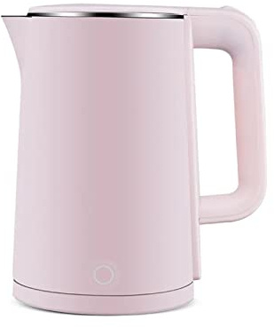 Hokcus Bollitore veloce, Bollitore per acqua, Bollitore per caffè, 2.3L, 1500W, Facile Versare Beccuccio Protezione a secco Cold Touch Maniglia/Verde/Rosa