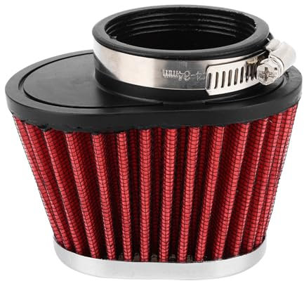Filtro Aria Moto, Filtro Aspirazione Aria Moto, Accessorio Filtro Filtro Aria Motore Testa a Fungo Adatto per (51 MM)