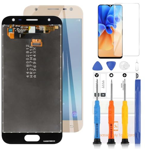 LADYSON Écran pour Samsung Galaxy J3 2017 J330 LCD Écran pour Samsung J3 PRO 2017 J330 DUOS J330G J330L J330F J330FN J330DS J3300 LCD Écran tactile Digitizer Assembly Remplacement Kit