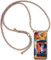 Handykette Handyhülle für LG G8 ThinQ mit Band - Handy-Kette Handy Hülle mit Kordel zum Umhängen Handyanhänger Halsband Lanyard Case - Transparent Schutzhülle in Rainbow