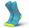 INCYLENCE Laufsocken für Damen und Herren mit leichter Kompression,1 Paar (DE/NL/SE/PL, Numerisch, 43, 46, Regular, Regular, Ladders Blue Pink)