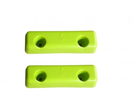 Smoby 2 Stück Halterungen für Blumenkasten grün