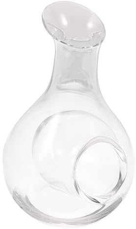 SEWOART Divisore Brocca Di Ghiaccio Decanter Grande Decanter Di Vino In Caraffa Per Vino Decanter A Bocca Inclinata Decanter In Per Whisky Brocca Di