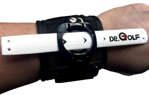 Dr. Golf Wristband - Actively Corrects Wrist Flip for Chipping & Pitching | Real-time feedback corrects chipping wrist errors. Builds muscle memory for consistent contact and tighter dispersion.
