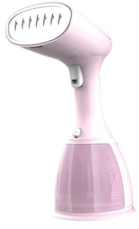 PRETYZOOM Dampfbügeleisen Elektrisches Bügeleisen Haushaltsbügeleisen Handbügeleisen Tragbares Bügeleisen Rosa Kunststoff