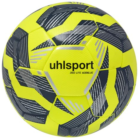 uhlsport 350 Lite Addglue Junior Children's Football Play Ball Training Ball Indoor and Lawn for Children from 10 to 12 Football Ball