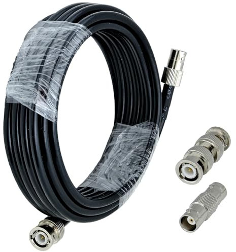 ACONRFTOL Cable BNC RG58 BNC macho a hembra 5 m