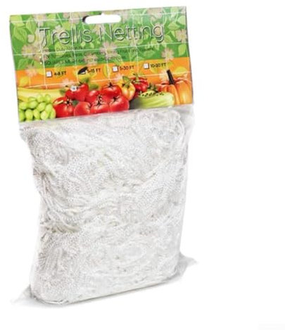 Rete rampicante in nylon resistente per piante da giardino, soluzione di supporto efficace per la crescita verticale di varie verdure e fiori (1,67 x 5 m)
