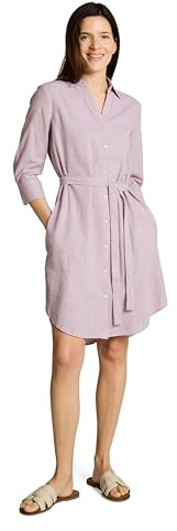 TOM TAILOR Damen 1049883 Blusenkleid mit Bindegürtel