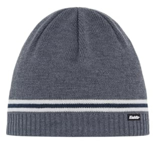 Eisbär Mütze Herren Mountain XL - Merino für Männer - mit Fleece schützt vor Kälte und Wind - atmungsaktive Beanie Sportmütze Strickmütze Haube aus Österreich