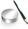 Neodym Magnet Magnete Scheibe groß ab 30mm 40KG bis ca. 1600KG Zugkraft N45 N52 vernickelt NdFeB, Scheiben:D50-H15mm N52 140KG (1St.)