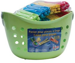 Pince Linge Plast. Panier De 24 - Laguelle