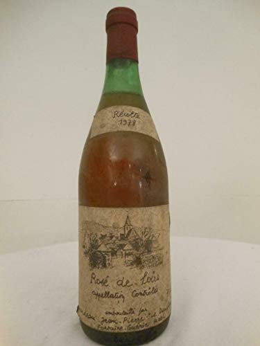 rosé de loire girardeau rosé 1978 - loire - anjou france.