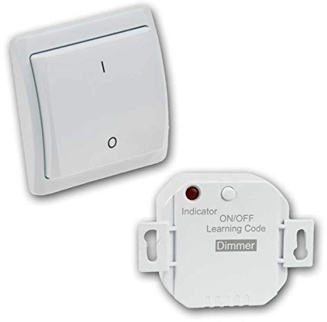 Set Funkschalter-Dimmer, 1xDim-Empf./1xSchalter