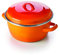 KITCHEN FUN Kf Retro Faitout Orange D20xh10,8cmemail Acier Tous Feux