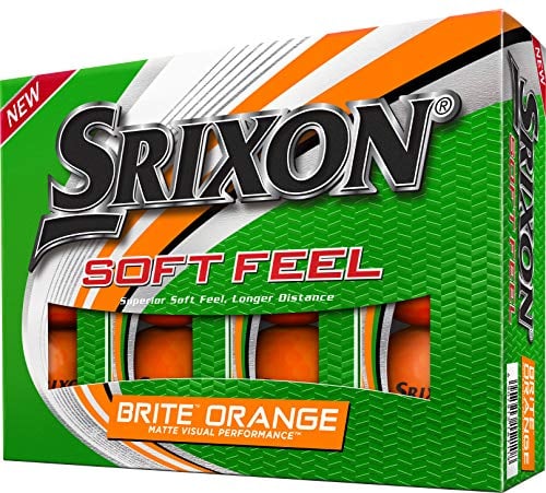 Srixon Soft Feel 12 Brite Orange, Dutzend