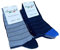 DREAM SOCKS 6 paia calze corte da uomo a metà polpaccio in cotone filo di scozia elasticizzate,calzini molto leggeri made in italy rimagliate a mano (39-42, 6 X Set. LIGNES SIMPLES)