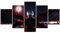 InsNordic Japanischer Anime Tokyo Ghoul Kaneki Ken Poster Leinwand Bilder Wohnzimmer Wandbilder (ohne Rahmen, Tokyo Ghoul 2)