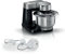 Bosch électroménager MUMS2VM00, Küchenmaschine Serie 2-900 W, 7 Geschwindigkeitsstufen + Turbo, Backset, 3,8 l Edelstahlschüssel schwarz