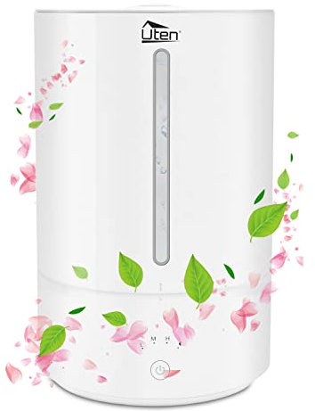 Humidifier 5L Ultrasonic Cool Mist Air Humidifier Quiet 12H Timing Function Anti-drying Sleep Mode for Home Bedroom Office