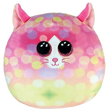 TY Beanie Boos-Squish a Boo rosa Kat Sonny-31 cm, Mehrfarbig, 2009316, 40 cm