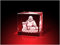 GLASFOTO.COM, lachender Buddha - Würfel 60 x 60 x 60 mm, Kristallglas 3D Innengravur in Premiumqualität