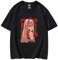 westtrend Chainsaw Man T-Shirts Unisex Power Pullover Power T-Shirts Anime Chainsaw Man T-Shirts for Men Women