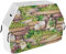 BBQ Grill Abdeckung Grill Abdeckung für Outdoor Grill Anti-UV Wetterbeständig Wasserdicht Grill Abdeckung für die meisten Grills Aquarell Holzboxen Weißwein Weiß Trauben