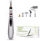 Acupuntura Masaje Pen - Pluma de la acupuntura masajeador de cuerpo eléctrico Meridian Energy con 5 cabezales de masaje