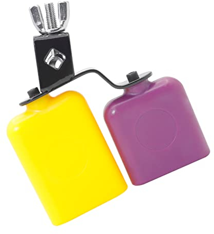 Toyvian Schlaginstrument Block Drum Tone Drum Kit Tone Cowbell Jungen Und Mädchen Spielen Schlagzeug Kreatives Design Tragbares Musikinstrument Für Jungen Und Mädchen