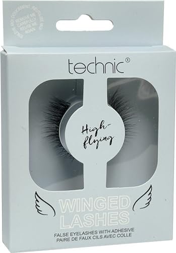 Technic Winged Lashes - High Flying Vegan False Lashes with Adhesive