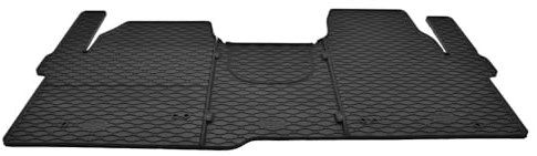 Mattenprofis Gummimatten Gummifussmatten kompatibel mit Ford Transit Custom V70 3 Sitzer ab Bj. 2024