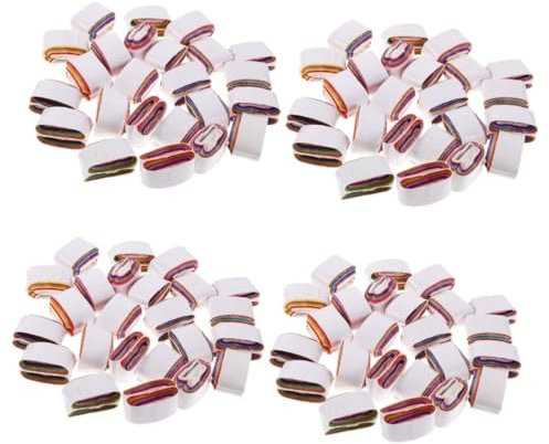 ibasenice 96pcs Mouth Coils Paper Fake Vomit Trick Gimmick for Adults Performances