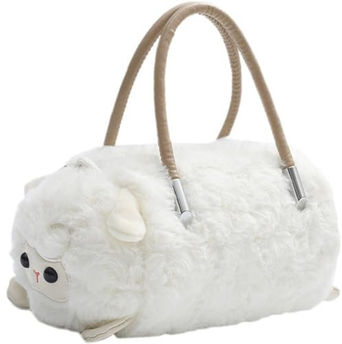 Plüsch-Schaf-umhängetasche, Handtasche, Kawaii-Schaf-umhängetasche, Geldbörse, Schöne Messenger- Für Frauen Und Mädchen