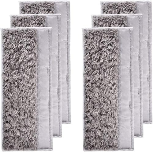 BuleVina Lot de 6 serpillères lavables de rechange compatibles avec IRobot Braava Jet M6