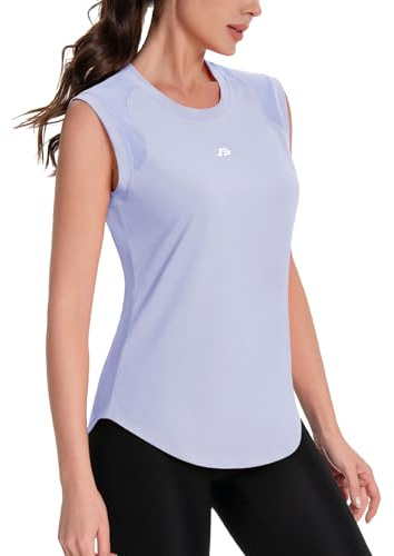 ANGEL CITIZ Tank Top Damen Sportshirt Ärmelloses Uv Shirt Yoga Tanktops Frauen Sportoberteil Fitness Laufen Activewear UPF 50+
