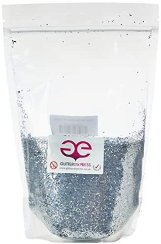 Glitter PVC Silver,500G