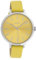 Oozoo Damenuhr mit Lederband Small Color Line 36 MM Gelb C10256
