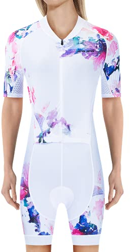 Radtrikot-Set für Damen, Einteiler, Radtrikot und Shorts, S-3XL, Cjp8128-1, S