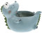 Cabilock Sukkulenter Blumentopf Pflanzkopf Dinosaurier Figur Pflanzkübel Dino Dekofigur Blumenkübel Tierfigur Deko Cartoon Kaktus Übertopf Kräutertopf Deko Topf Keramik Pflanzschale Tischdeko