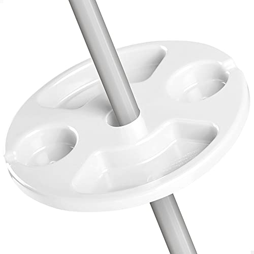 Aktive 62228 Tavolo Rotondo per ombrellone, Polipropilene, Multicolore