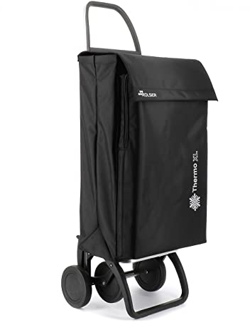 Einkaufstrolley Rolser Thermo MF XL 4 Räder - Schwarz