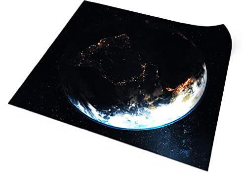 PLAYMATS A038-R-st Star Trek: Attack Wing Battlemat, Rubber mat, Dark Side, 36 x 36 / 91,5 cm x 91,5 cm