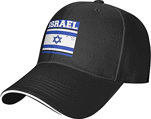 778 Baseballkappe Israelische Flagge Dad Hat Mode Trucker Cap Unisex Baseball Cap Für Outdoor Sport Running