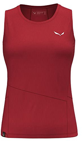 Salewa Damen Puez Sporty Dry W Tankt Hiking Shirt, Syrah, XL EU
