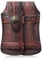 Omesio Messertasche Leder Groß (L) Gürteltasche für < ca. 5.26 Inch (13,36 cm) Klappmesser für Gürtel -Messer quer, Vielseitige Tragemöglichkeiten