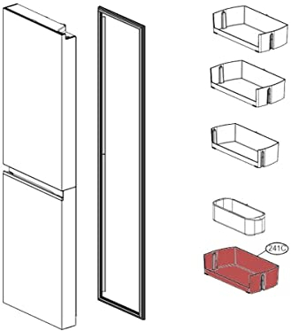 Lower Shelf (241C) Fridge Freezer MAN64890001 LG